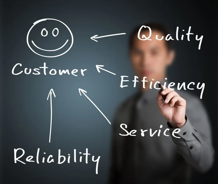a person at the back of the picture that has been blur,writing quality,service for business