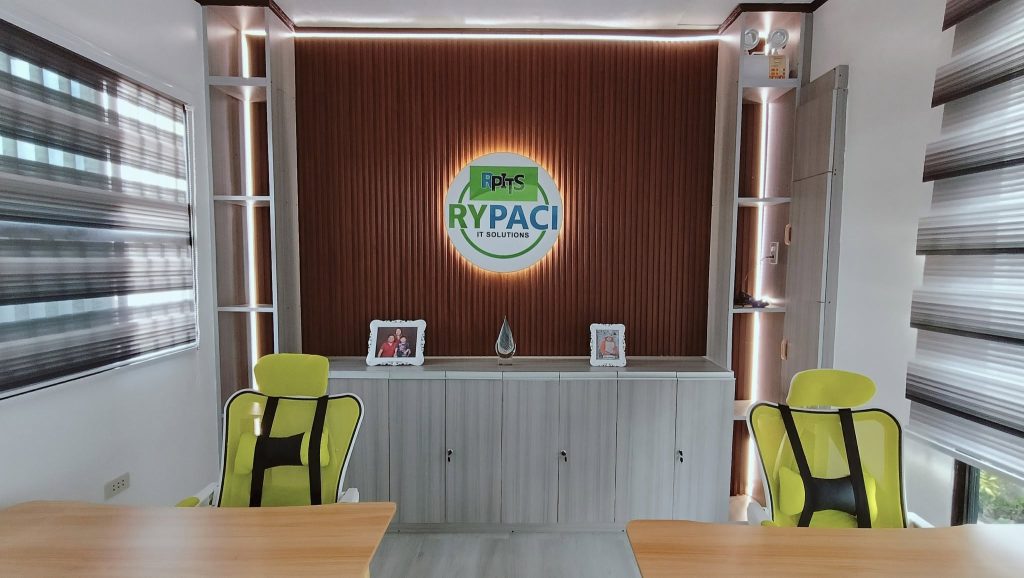 Rypaci IT Solutions office in Davao with company logo